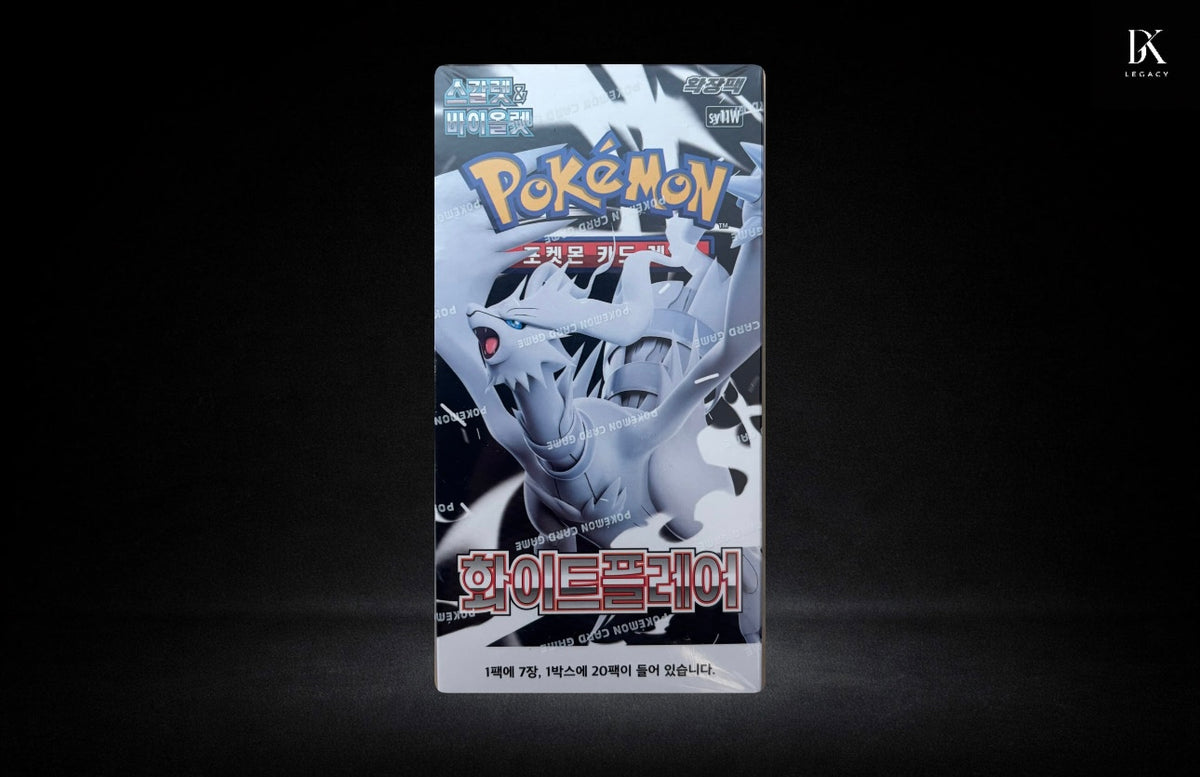 Pokémon White Flare – Korean Booster Display