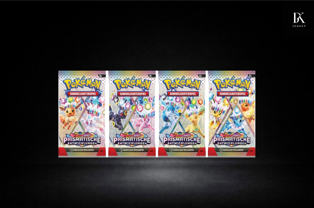 ‎ Pokémon TCG – Premium Figuren Kollektion „Prismatische Entwicklungen“ – Psiana & Nachtara ex (Deutsch) Sealed Neu