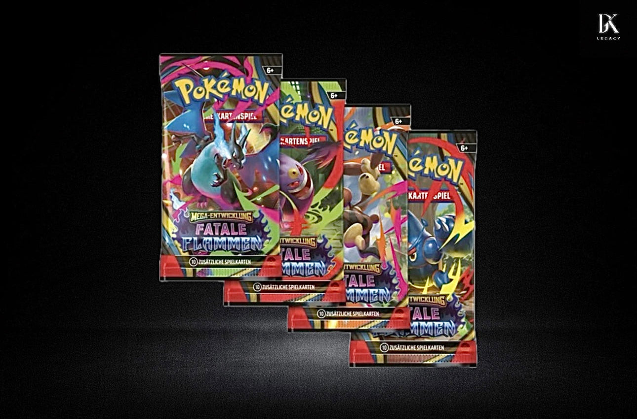 Pokémon TCG – Mega-Entwicklung 02: Fatale Flammen | Display (Deutsch) - Sealed Neu