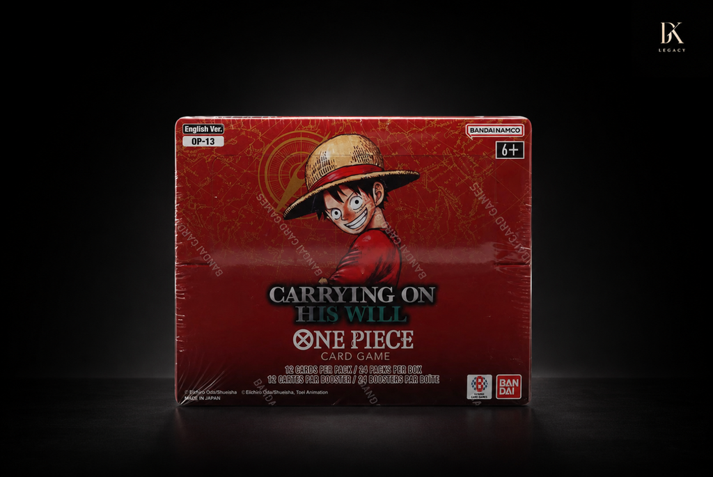 One Piece Carrying On His Will Booster Display OP13 Englisch