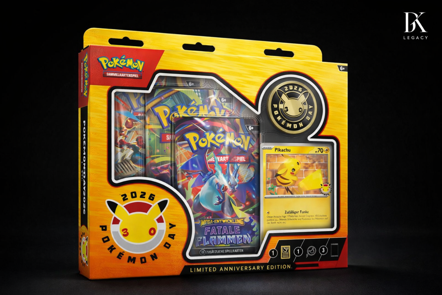 Pokémon TCG Day 2026 – 30 Jahre Jubiläums-Kollektion | Limited Edition (Deutsch) Sealed Neu