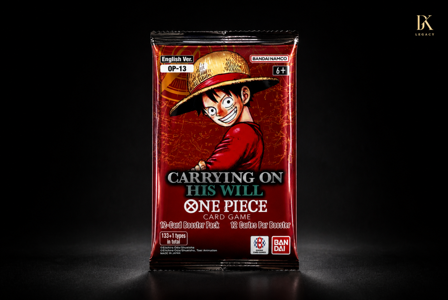 One Piece Carrying On His Will Booster Display OP13 Englisch