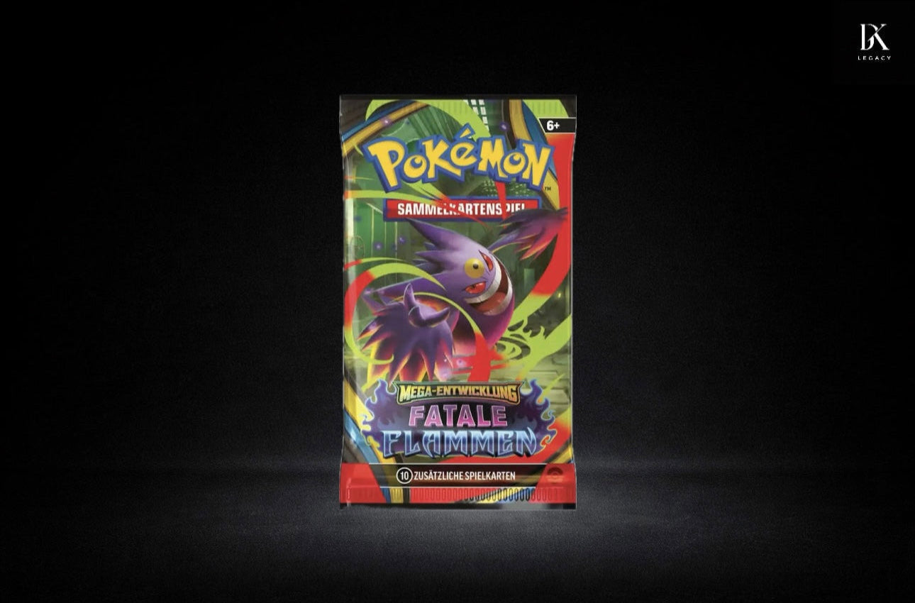 Pokémon TCG – Mega-Entwicklung 02: Fatale Flammen | Display (Deutsch) - Sealed Neu