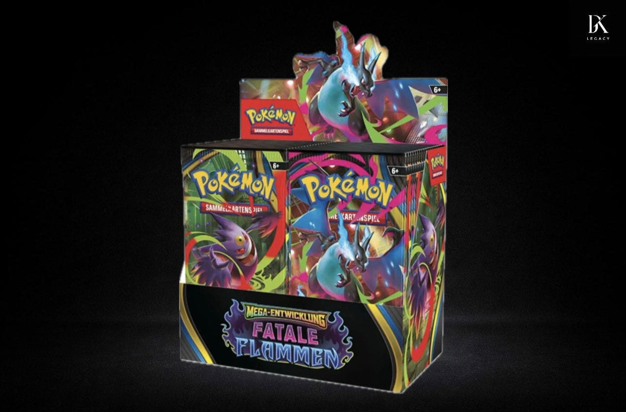 Pokémon TCG – Mega-Entwicklung 02: Fatale Flammen | Display (Deutsch) - Sealed Neu
