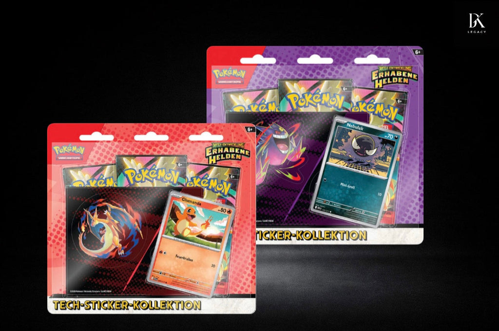 Pokémon TCG – Tech-Sticker-Kollektion Erhabene Helden – (Deutsch) Sealed Neu