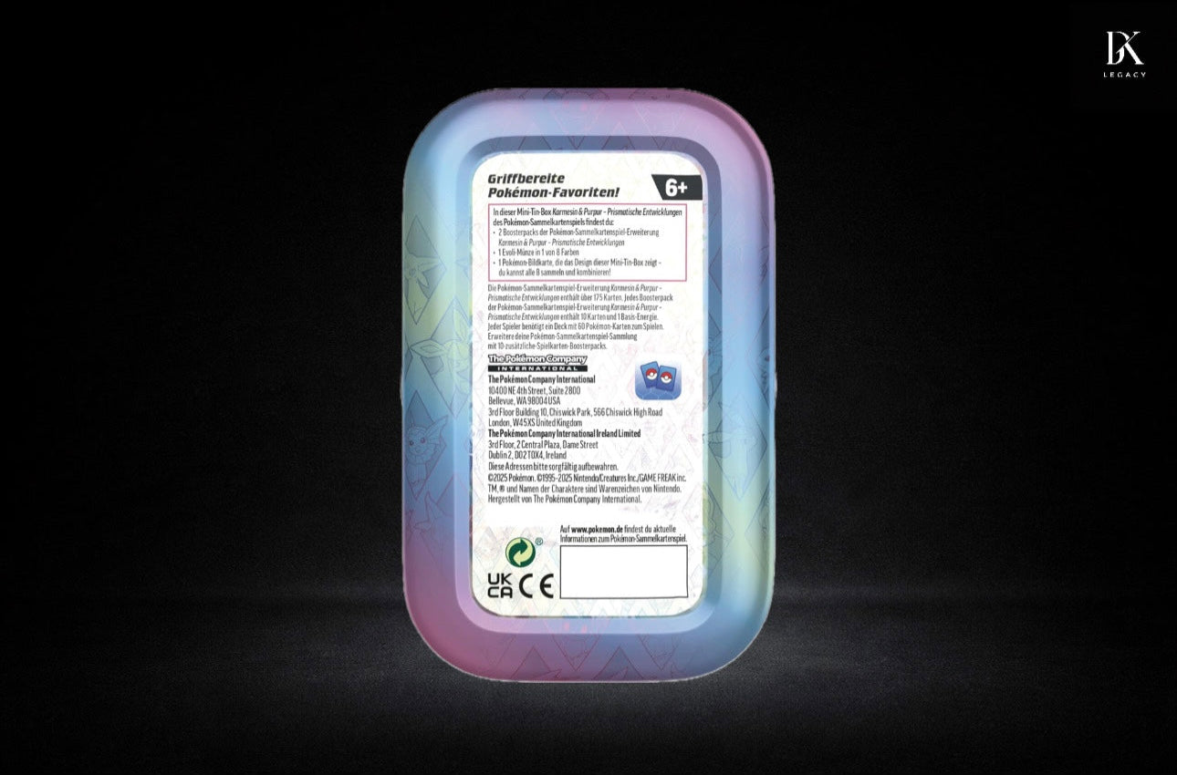 Pokémon TCG Evoli Evolutions Mini Tin Collection - (Deutsch) - Sealed Neu