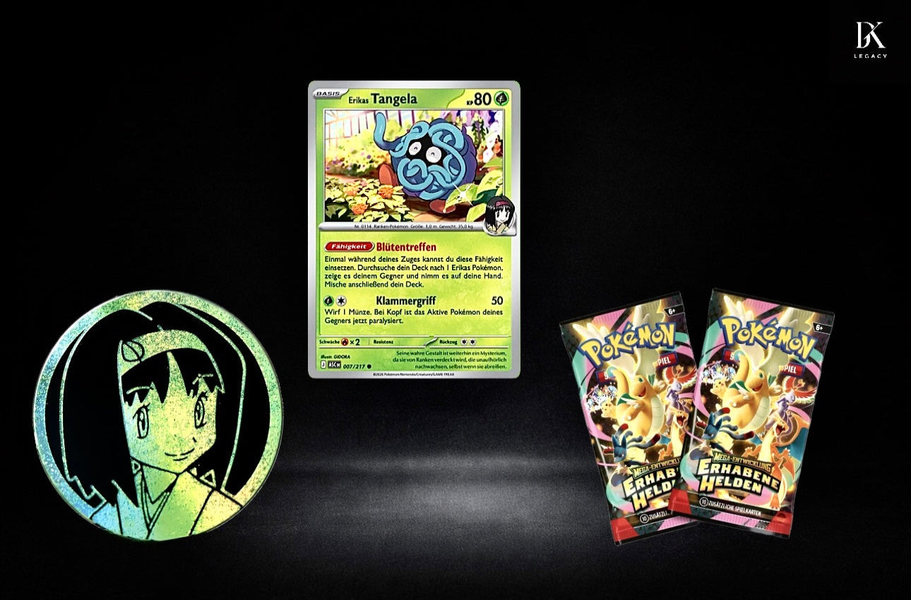 Pokémon TCG Mega-Entwicklung – Erhabene Helden 2-Pack Blister (Deutsch) - Sealed Neu