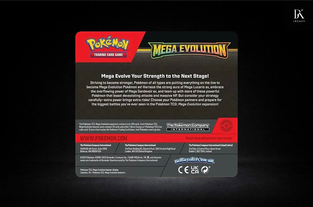 Pokémon TCG Mega Entwicklung Display (Deutsch) - Sealed Neu