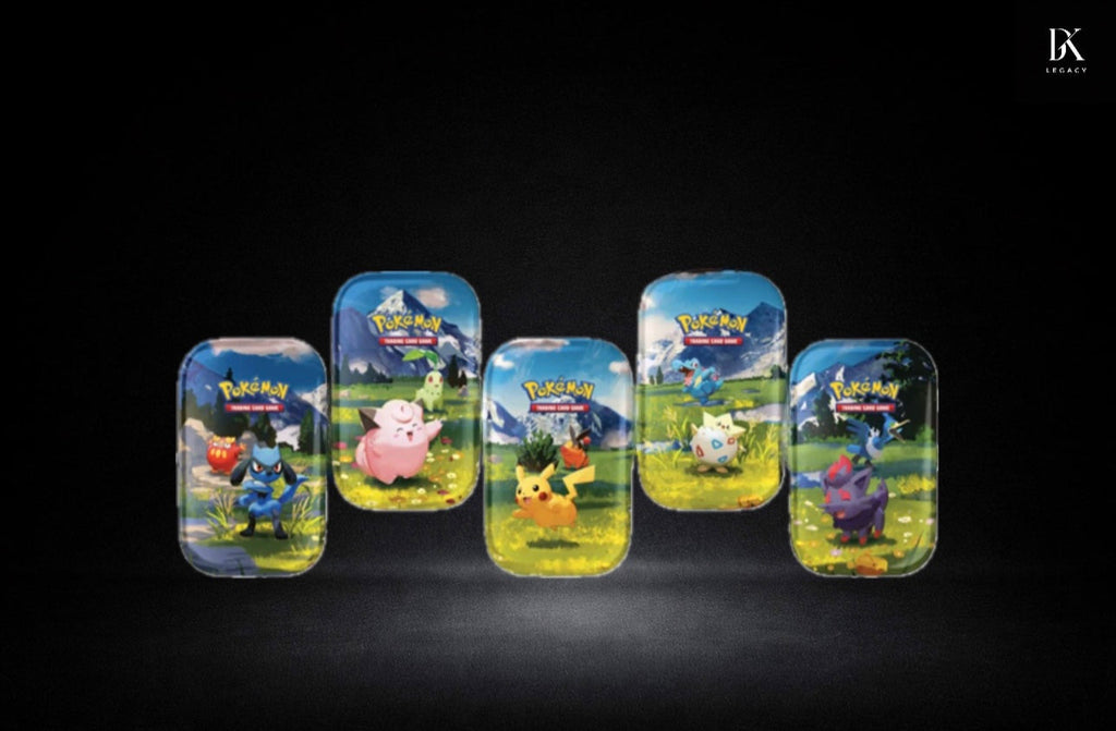Pokémon – Erhabene Helden Mini-Tin Display (Deutsch) | 10er Box | OVP Sealed