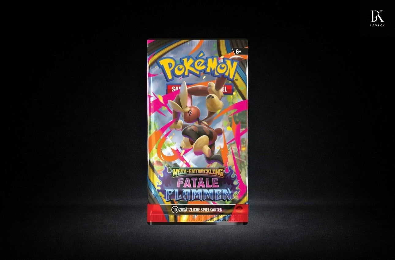 Pokémon TCG – Mega-Entwicklung 02: Fatale Flammen | Booster (Deutsch) Neu