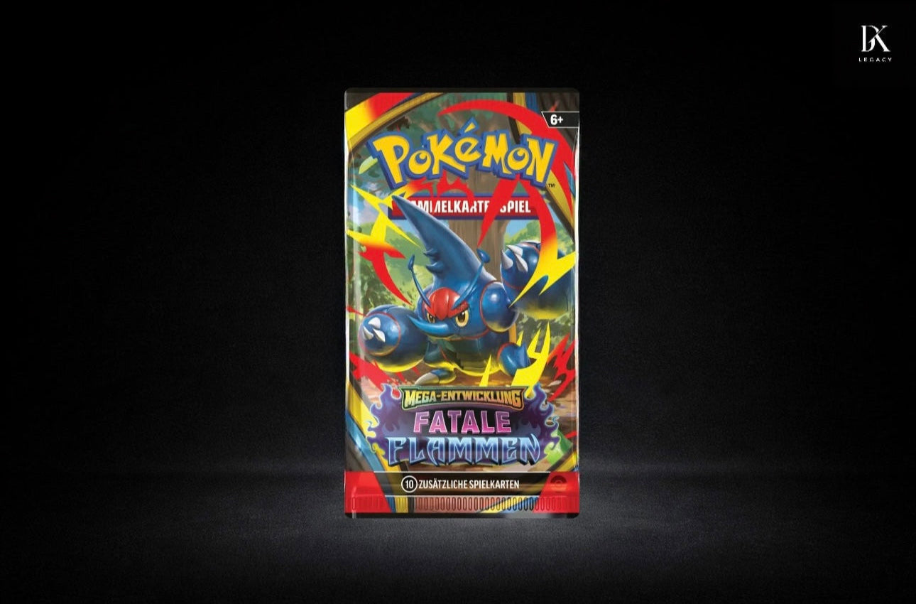 Pokémon TCG – Mega-Entwicklung 02: Fatale Flammen | Booster (Deutsch) Neu