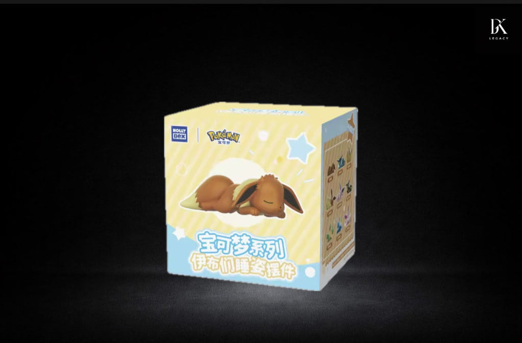Pokémon Holly Box - Sleeping Evee Figuren