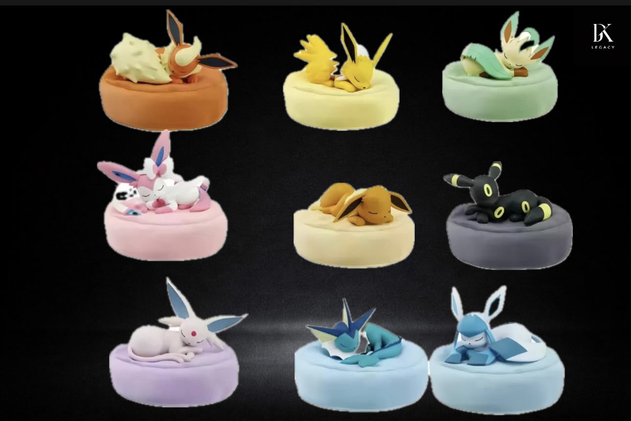 Pokémon Holly Box - Sleeping Evee Figuren