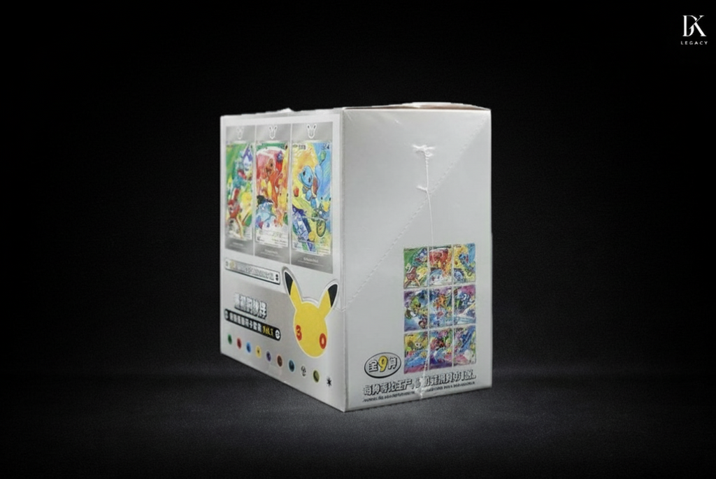 Pokémon – 30th Anniversary First Partner Card Set Vol. 1 Display (6x Blind Box) – CHN