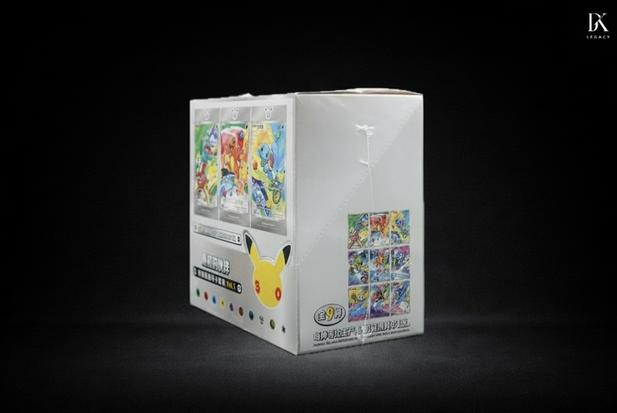 Pokémon – 30th Anniversary First Partner Card Set Vol. 1 Display (6x Blind Box) – CHN